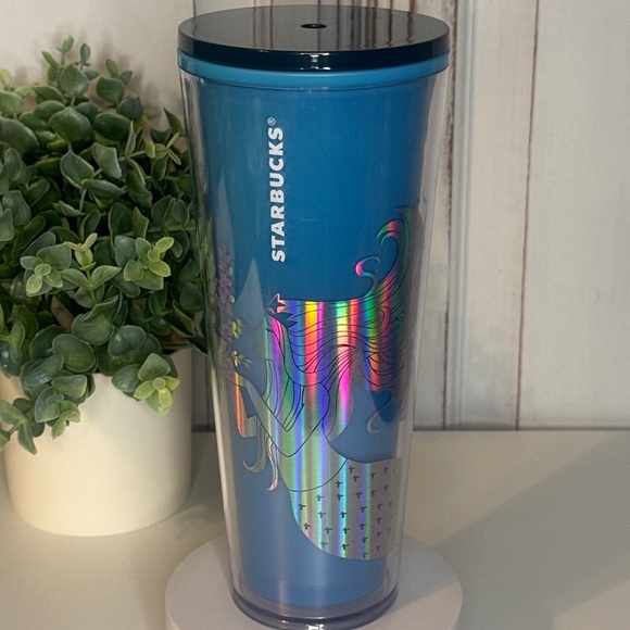 Starbucks Other - Starbucks Blue Siren Color Changing Tumbler